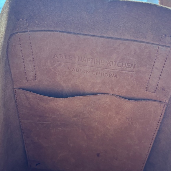 Brown Leather Women’s Tote - Picture 2 of 5